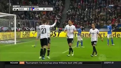 Germany vs Italy 4-1 - All Goals & Highlights ( International Friendly ) 2016 HD