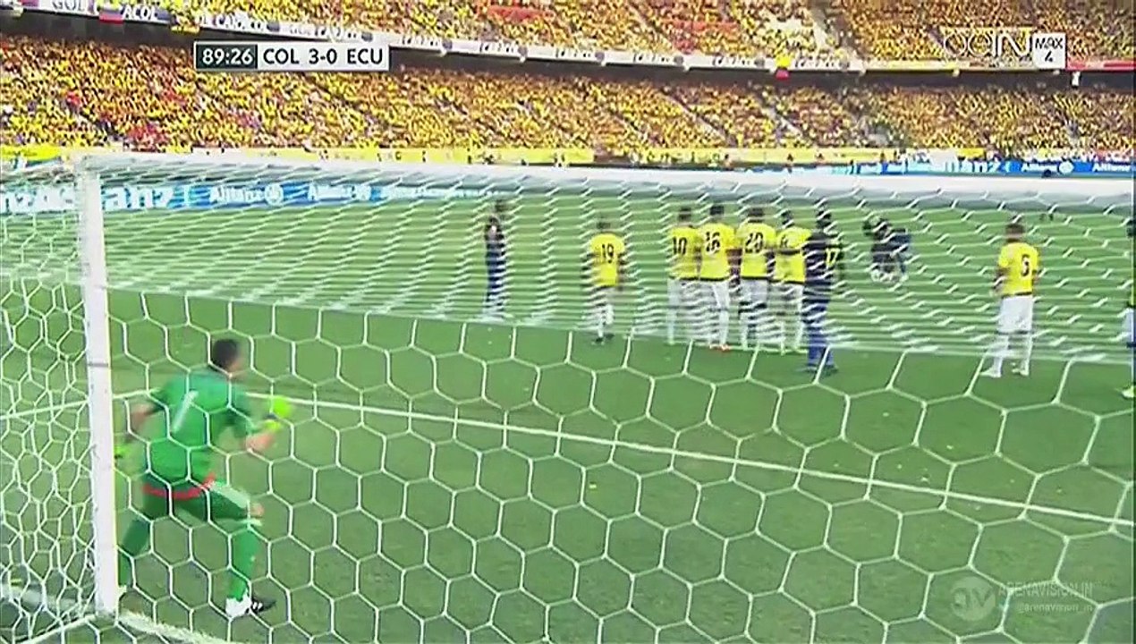 Michael Arroyo Goal HD - Colombia 3-1 Ecuador - 29-03-2016 World Cup - Qualification