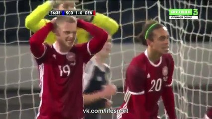 Scotland vs Denmark 1-0 ~ Goals & Highlights
