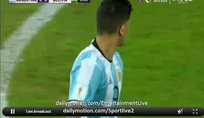 Argentina 1st BIG Chance Argentina 0-0 bOLIVIA