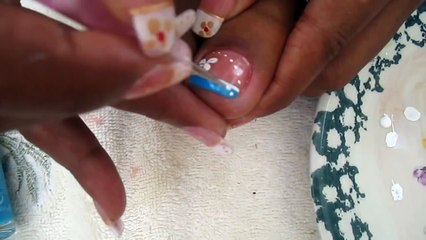 NAIL ART DESINGN PINTA Y DECORA TUS PIES