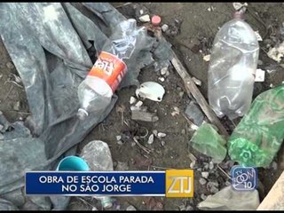 28-03-2016 - OBRA DE ESCOLA NO SÃO JORGE - ZOOM TV JORNAL
