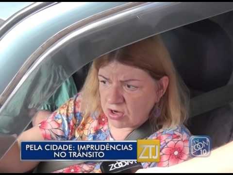 24-03-2016 - PELA CIDADE: IMPRUDÊNCIAS NO TRÂNSITO - ZOOM TV JORNAL