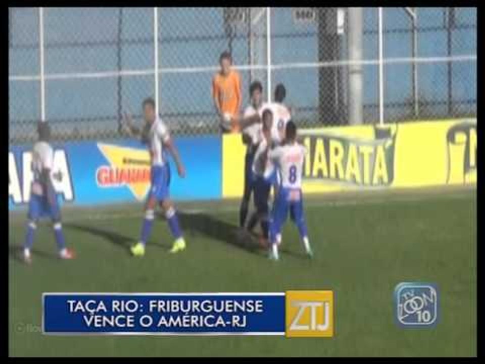 21-03-2016 - FRIBURGUENSE X AMÉRICA PELA TAÇA RIO - ZOOM TV JORNAL