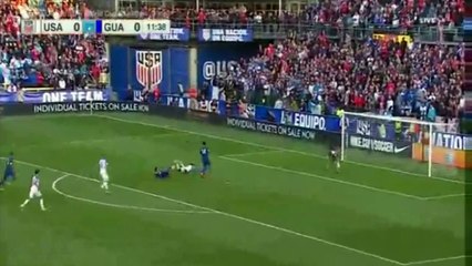 Clint Dempsey Goal - USA vs Guatemala 1-0