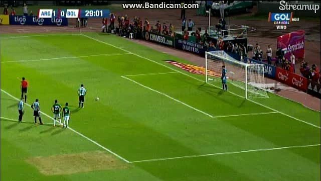 Lionel Messi penalty Goal ~ Argentina vs Bolivia 2-0