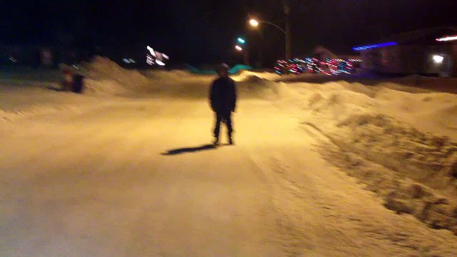 Man killed on tape during huricane -Kapuskasing, Ontario- 2/3/12