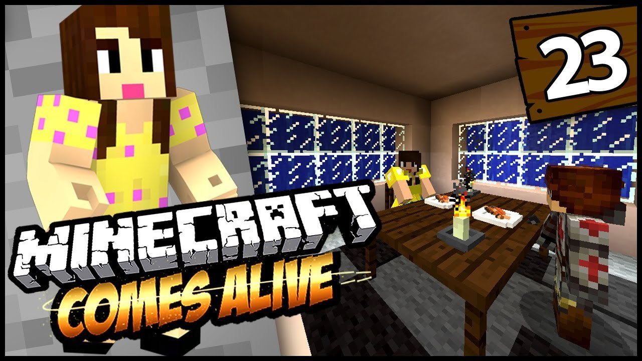 MY FIRST DATE! - Minecraft Comes Alive 4 - EP 23 (Minecraft Roleplay)
