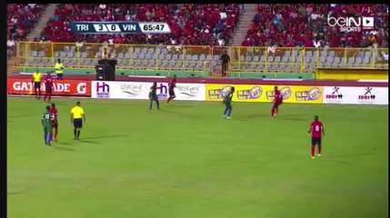 Kevin Molino  Goal - Trinidad and Tobago 4 - 0 Saint Vincent and The Grenadines 30.03.2016