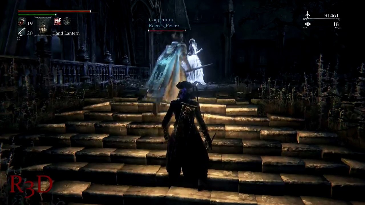 Bloodborne - Pthumerian Queen at Nightmare of Mensis {Full 1080p HD}