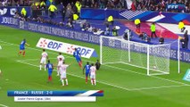 France Russie (4-2) : tous les buts français en 90 secondes !