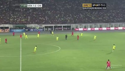 Arturo Vidal Goal HD - Venezuela 1-3 Chile 30.03.2016