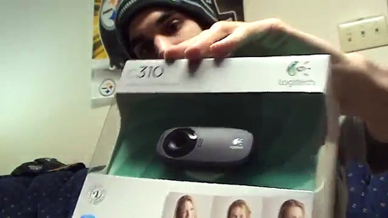 Logitech C310 HD Webcam Unboxing