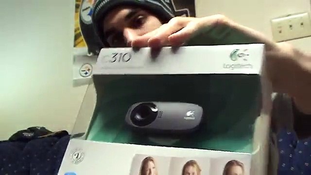 Logitech C310 HD Webcam Unboxing