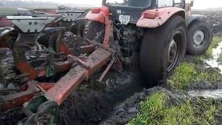 Belarus Mtz 952.3 hard ploughing