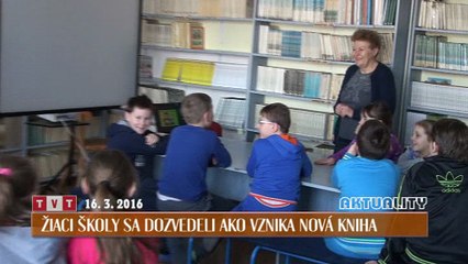 Žiaci školy sa dozvedeli ako vznika nová kniha
