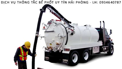 Dịch vụ thông tắc bể phốt tại Hải Phòng