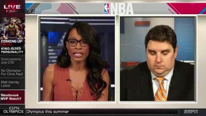 ESPN's Brian Windhorst Falls Asleep on Live TV