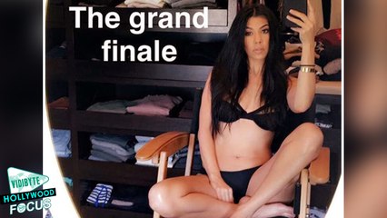 Kourtney Kardashian Gets Nearly N*de In Sizzling Snapchat