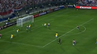 But de Dario Lezcano - Paraguay 1: 0 Brésil (2016 Eliminatoires Coupe du Monde)