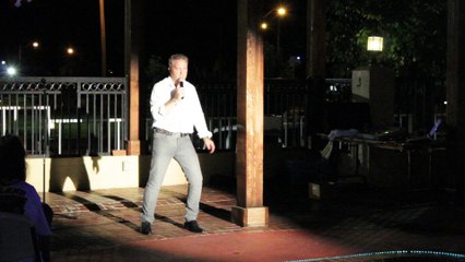 Colin Paul sings 'Treat Me Nice' Elvis Week 2014