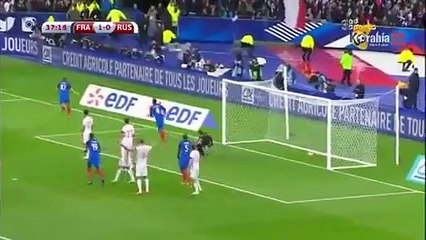 اهداف مباراة فرنسا وروسيا 4_2 (مباراة ودية) 29_03_2016 HD