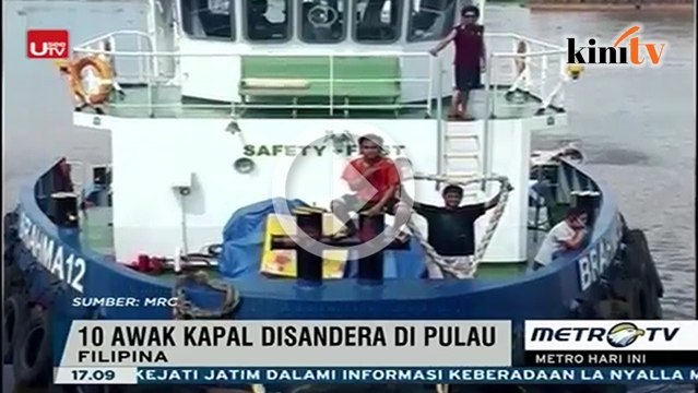 Abu Sayyaf culik 10 rakyat Indonesia, tuntut RM4.4 juta