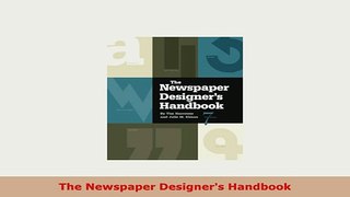 PDF  The Newspaper Designers Handbook PDF Book Free