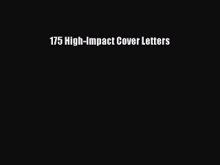 Download 175 High-Impact Cover Letters PDF Online