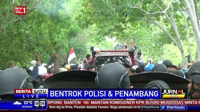 Penertiban Penambang Emas Liar di Poso Ricuh
