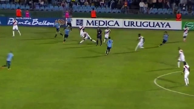 Golazo de Edinson Cavani - Uruguay 1-0 Peru (Eliminatorias Mundial 2016)