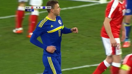 Amical - Dzeko-Pjanic, duo magique contre la Suisse