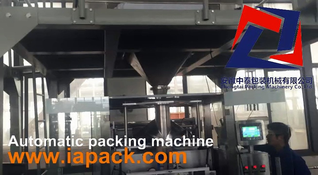Granola packing machine