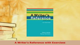 PDF  A Writers Reference with Exercises Ebook