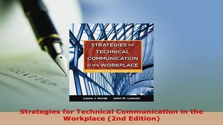 Download  Strategies for Technical Communication in the Workplace 2nd Edition Ebook