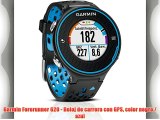 Garmin Forerunner 620 - Reloj de carrera con GPS color negro / azul