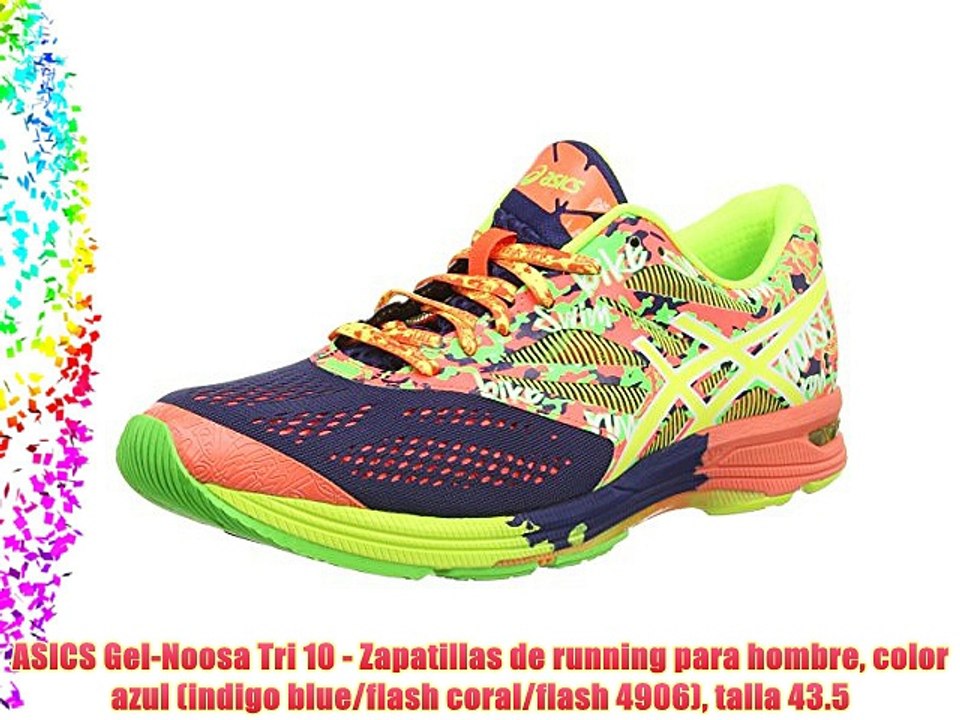 asics hombre colores