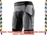 X-Bionic - Pantalones cortos de running para hombre multicolor (blanco / negro) talla medium