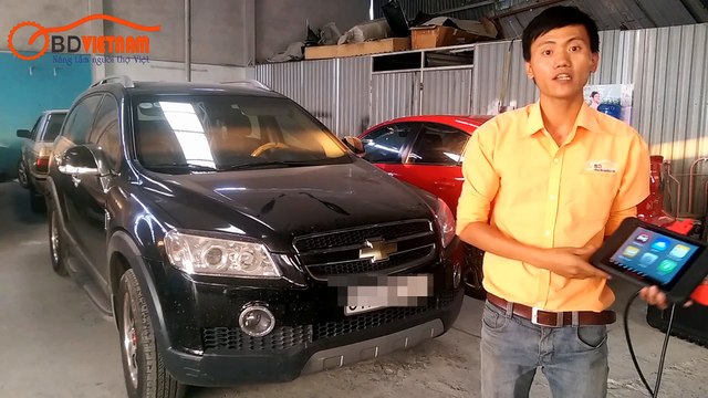 Autel Maxisys MS906 chẩn đoán đọc lỗi Chevrolet Captiva