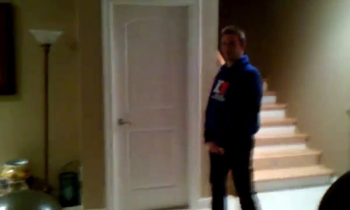 Oops nut shot exercise ball...