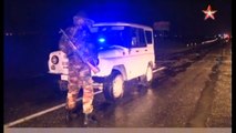 Колонну полицейских из Красноярска подорвали в Дагестане