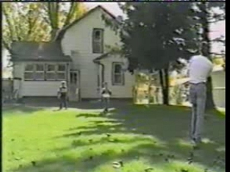 Bloopers - Kid catches football with head