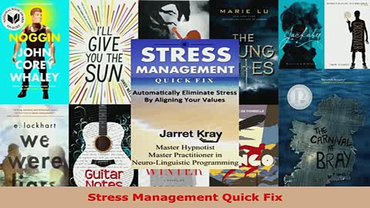 PDF  Stress Management Quick Fix  Read Online