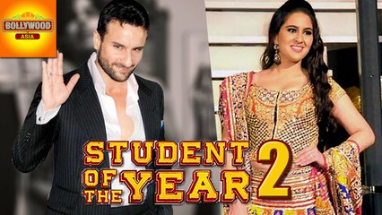 Saif Ali Khan's Daughter Sara's LAUNCH In SOTY 2 | Bollywood Asia