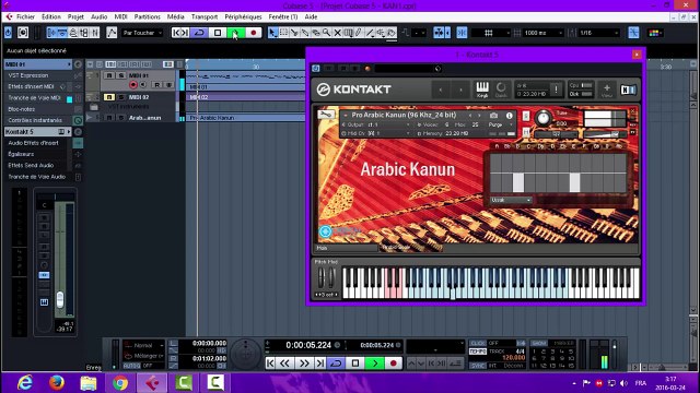 Demo Pro Arabic Kanun (Oriental-Sounds) Mode Arabic Scale