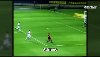 Adriano - profesyonel kariyerindeki ilk golü