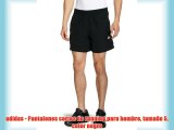 adidas - Pantalones cortos de running para hombre tamaño S color negro