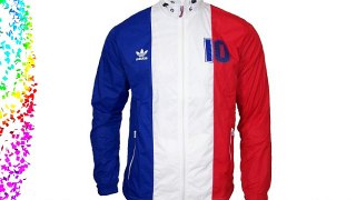 adidas Originals - Chaqueta con diseño de Francia blanco blanco Talla:medium