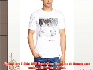 Alpinestars T-Shirt AMC Goods Tee - Camiseta de fitness para mujer color blanco talla L