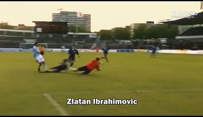 Zlatan Ibrahimovic- profesyonel kariyerindeki ilk golü